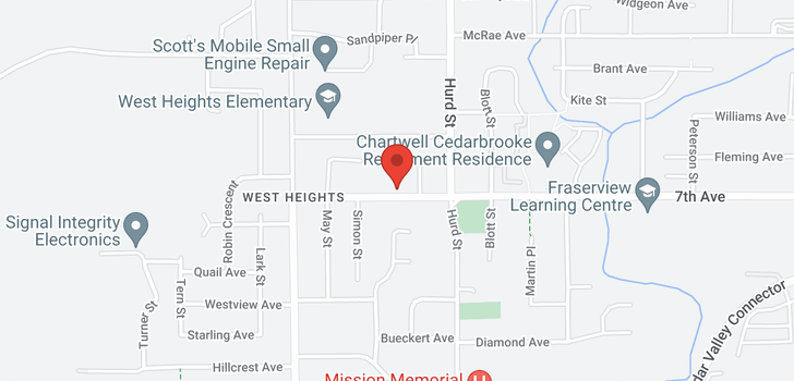map of 32131 7TH AVENUE